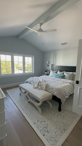 A beautifully cleaned bedroom by Lovera Cleaning